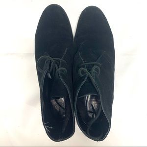 Dolce Vita Black Onyx Suede Leather Booties Heel 9